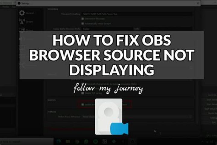 How to Fix / Solve OBS Browser Source Not Showing - SarkariResult