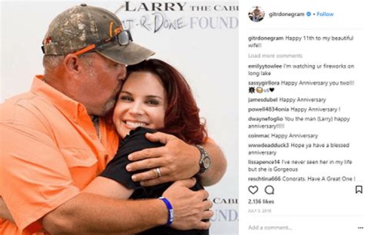 Larry the Cable Guy Wife Cara Whitney Wedding Husband Net Worth Age!