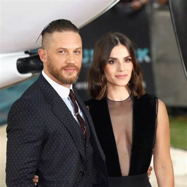 Tom Hardy and wife Charlotte Riley first baby together London